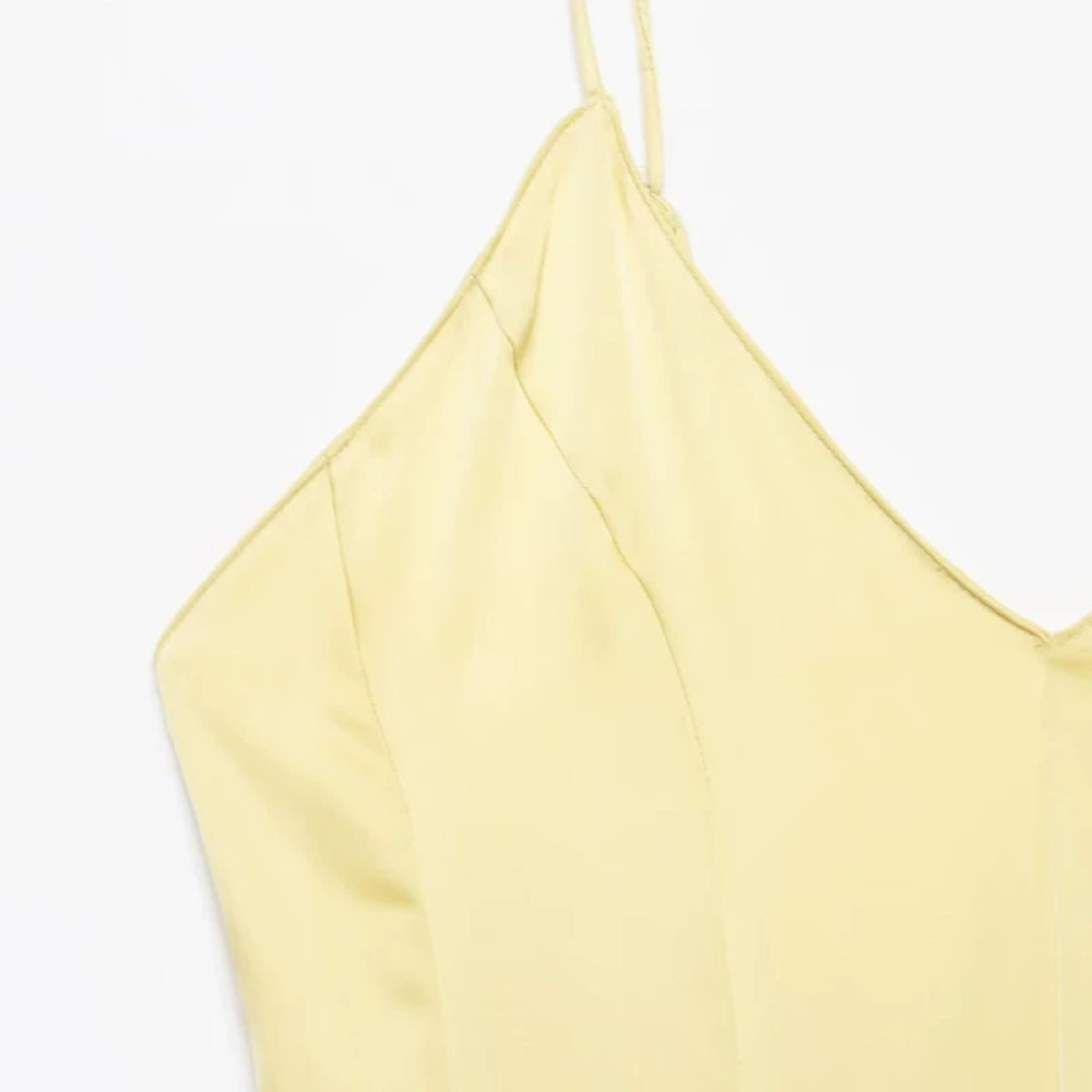 ZARA Bafeng Summer New Arrival Chic Solid Color Long Dress